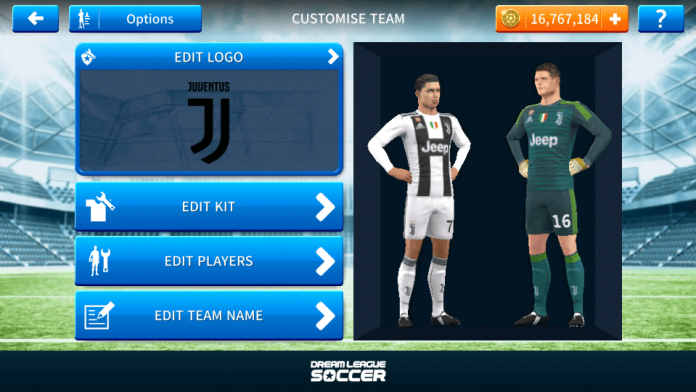 Juventus 2018-2019 Logo & Kits For DLS 19