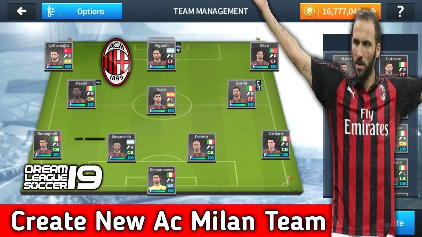 Ac Milan Team Dls