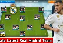 How To Create Latest Real Madrid Team in Dream League Soccer 2019 How To Create Latest Real Madrid Team in Dream League Soccer 2019
