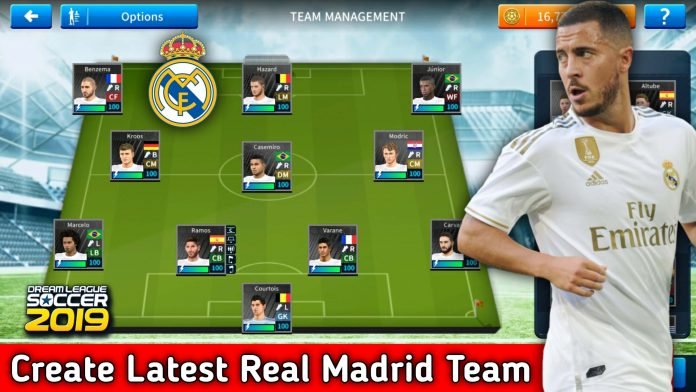 How To Create Latest Real Madrid Team in Dream League Soccer 2019