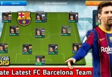 How To Create Latest FC Barcelona Team in Dream League Soccer 2019 How To create Fc Barcelona Latest Team In Dream League Soccer 2019