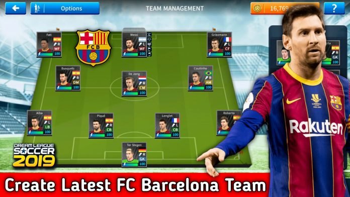 How To create Fc Barcelona Latest Team In Dream League Soccer 2019