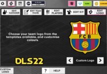 Fc Barcelona 2021-2022 Logo & Kits For Dream League Soccer 2022 Fc Barcelona Logo & Kits For DLS 22